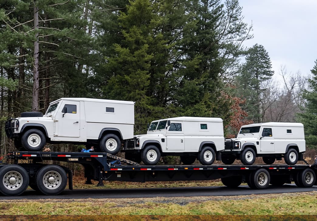Multinational oil company RHD armored fleet for Indonesia operations