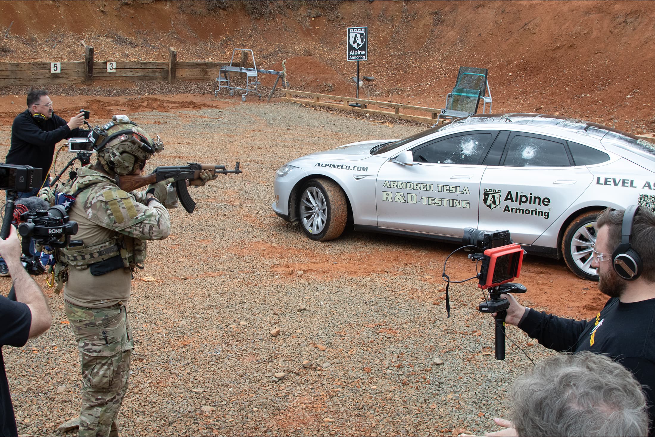 Bulletproof Tesla Model S