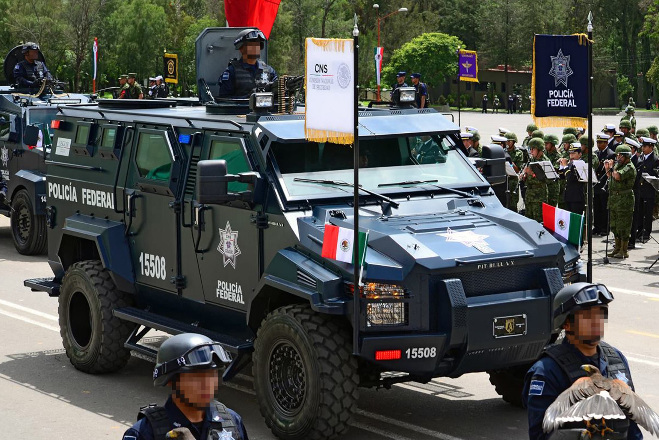 Mexican Federal Police Pit-Bull® VX fleet