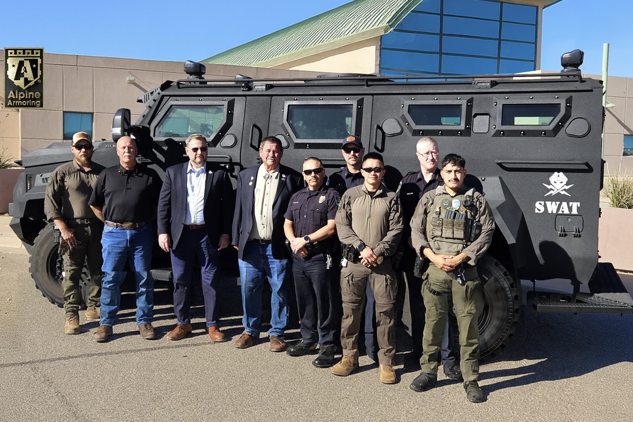 Roswell Police Department Pit-Bull® VX delivery